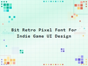 Retro Pixel Fonts for Indie Game Ui Design in 2024